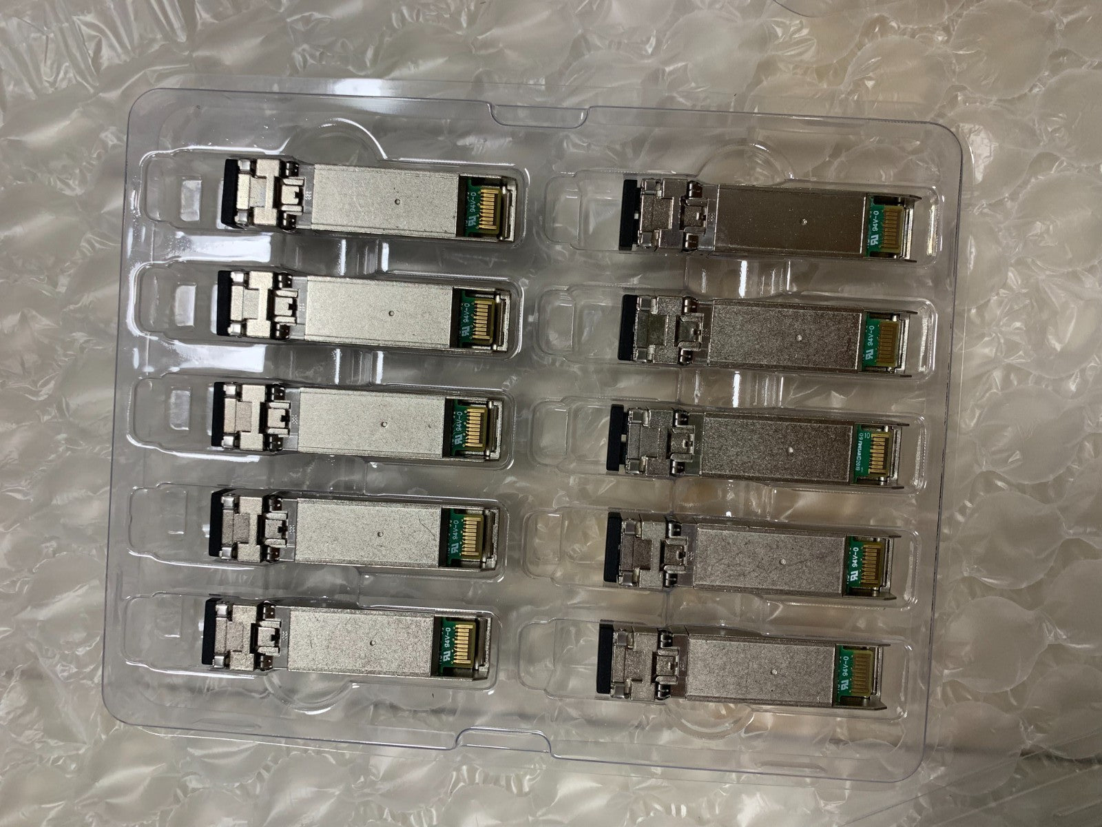 10PCS Fortinet FN-TRAN-SFP+LR 10Gb 1310nm Canal de fibra óptica de 10km