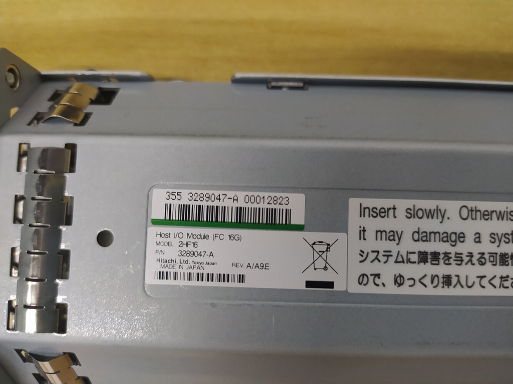 HITACHI 3289047-A 2 Port Fiber Channel Module VSP 16GB FC MODULE P/SEC FOR G200