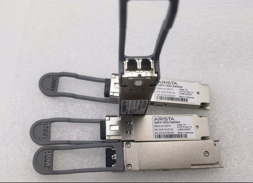 1pc Arista QSFP-100G-SWDM4 XVR-10167-20 QSFP28 SWDM4 100m LC MMF Transceptor