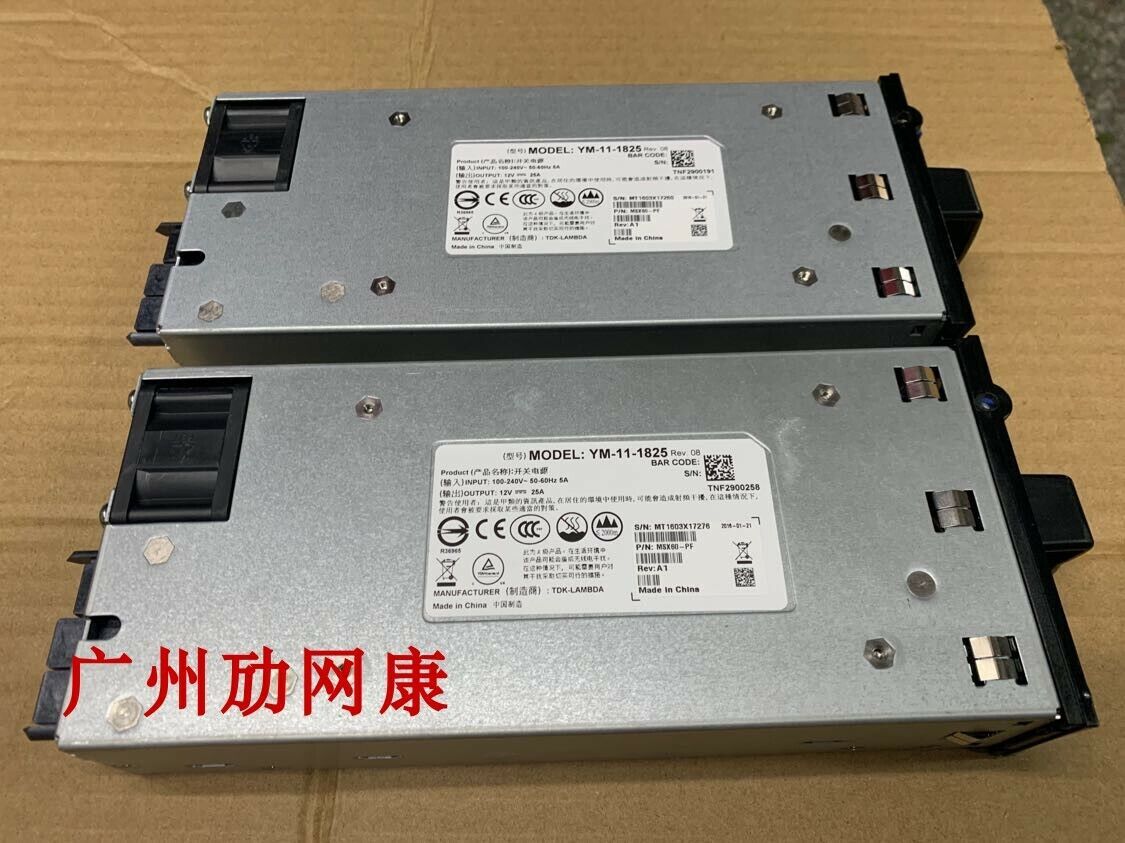 1 unidad para fuente de alimentación Mellanox sx6025 sx6036 YM-11-1825 MSX60-PF 675170-001