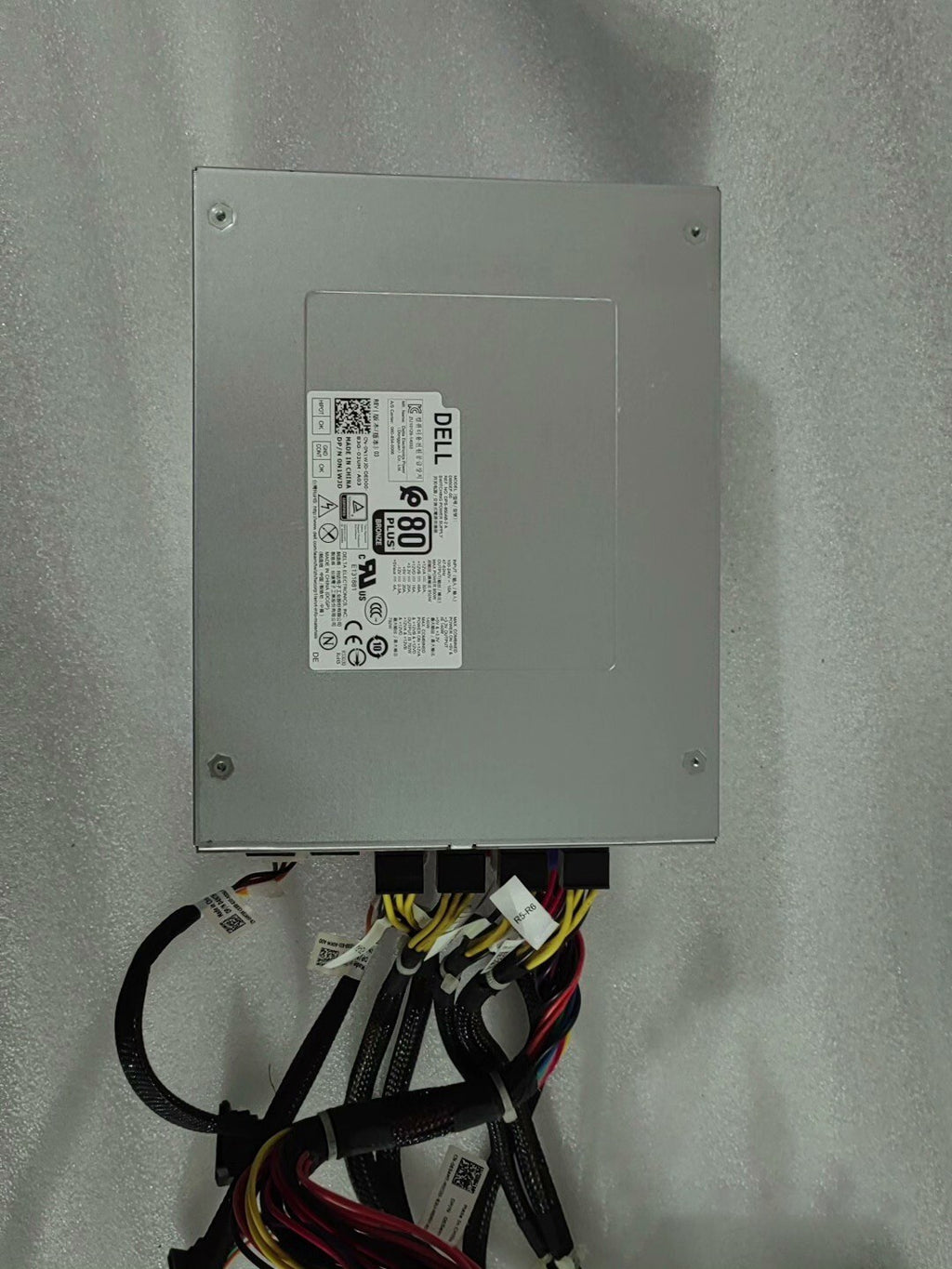 Fuente de alimentación de CA Dell D850EF-00 DPS-850AB-2 con cables de 24 pines, 4 pines y 2 pines