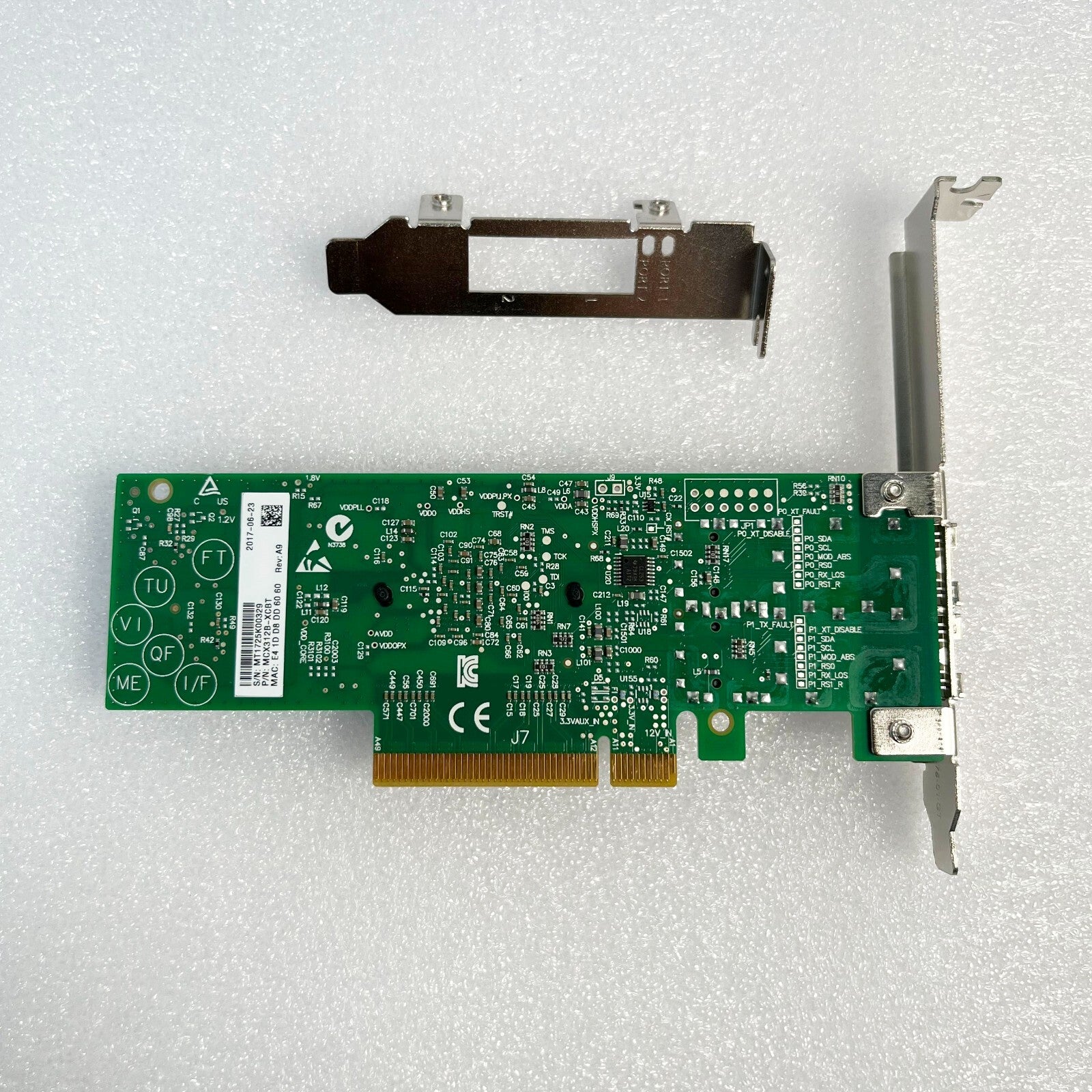 CX312B Mellanox ConnectX-3 MCX312B-XCBT no Pro CX312B-XCBT Tarjeta Ethernet de 10GbE