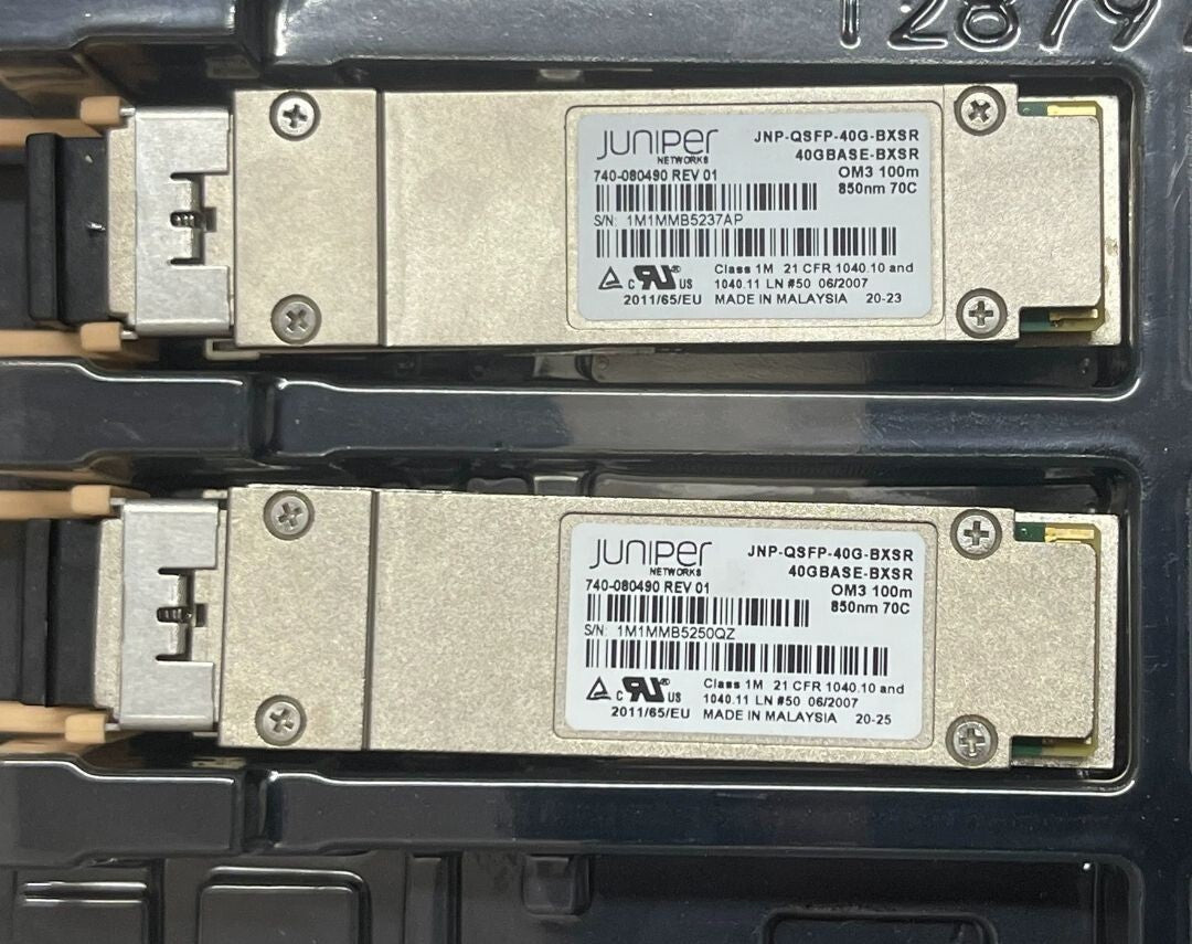1 St. Juniper Networks JNP-QSFP-40G-BXSR 740-080490 Transceiver-Modul LC