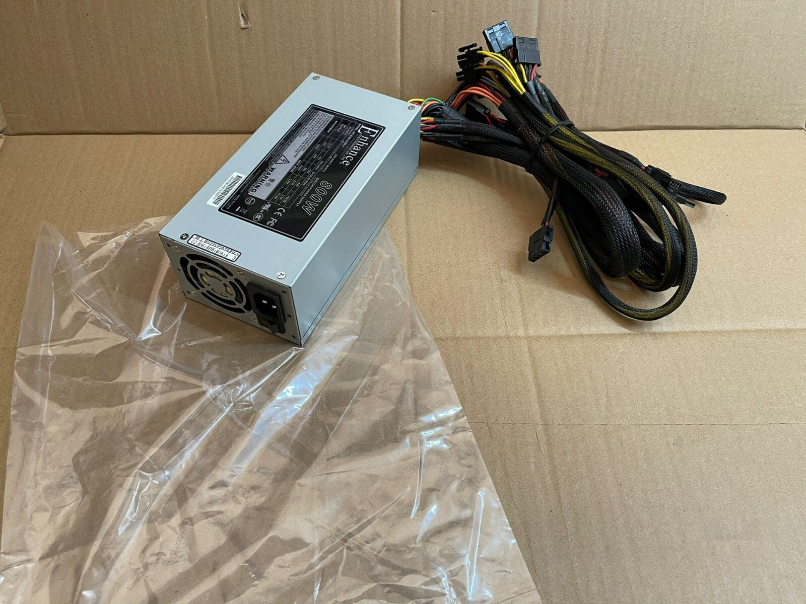 Fuente de alimentación mejorada para servidor 2U ENH-2180 800W PFC probada