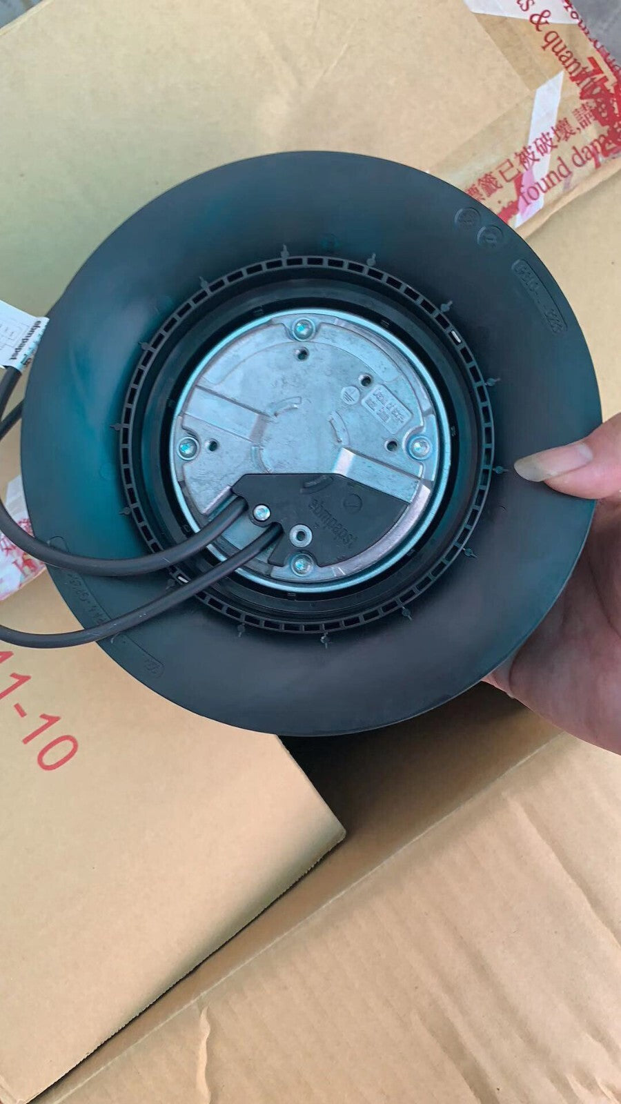 1PCS para ventilador centrífugo Ebmpapst R3G190-RC05-03 230 VCA 0,75 A 83 W φ190 MM PWM
