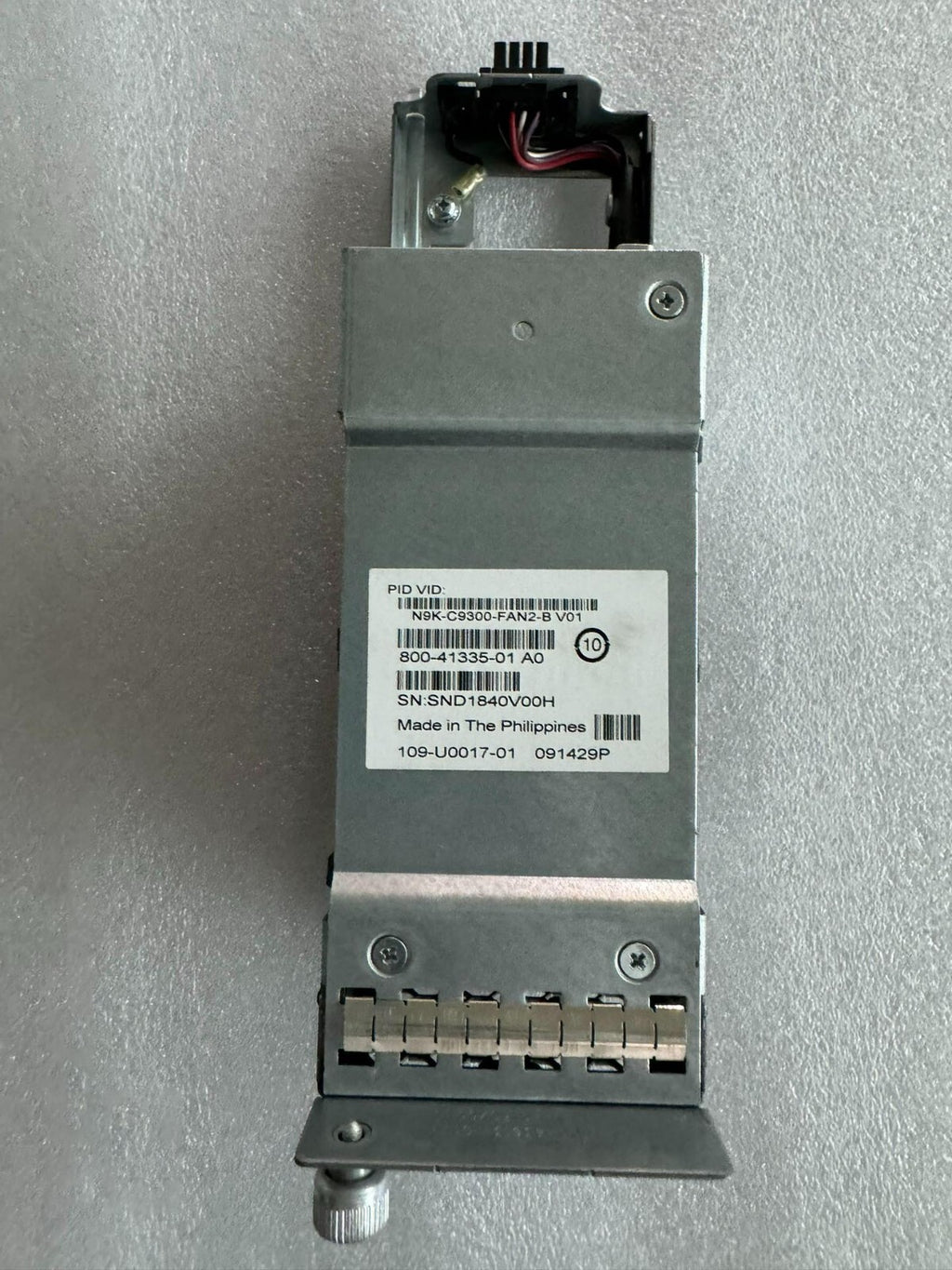 Bandeja de ventiladores Cisco N9K-C9300-FAN2-B para N9K Probado 90 días de garantía