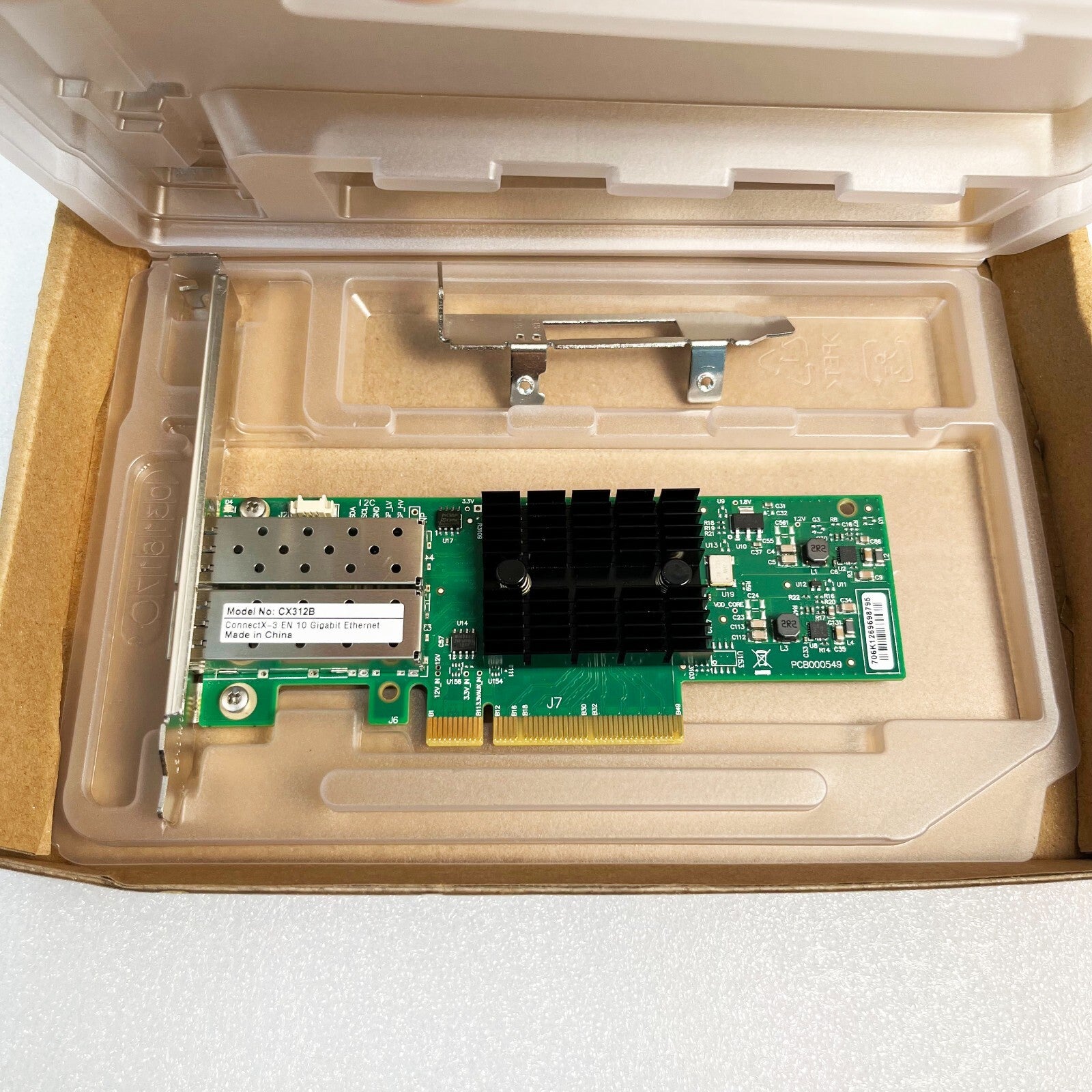 CX312B Mellanox ConnectX-3 MCX312B-XCBT no Pro CX312B-XCBT Tarjeta Ethernet de 10GbE