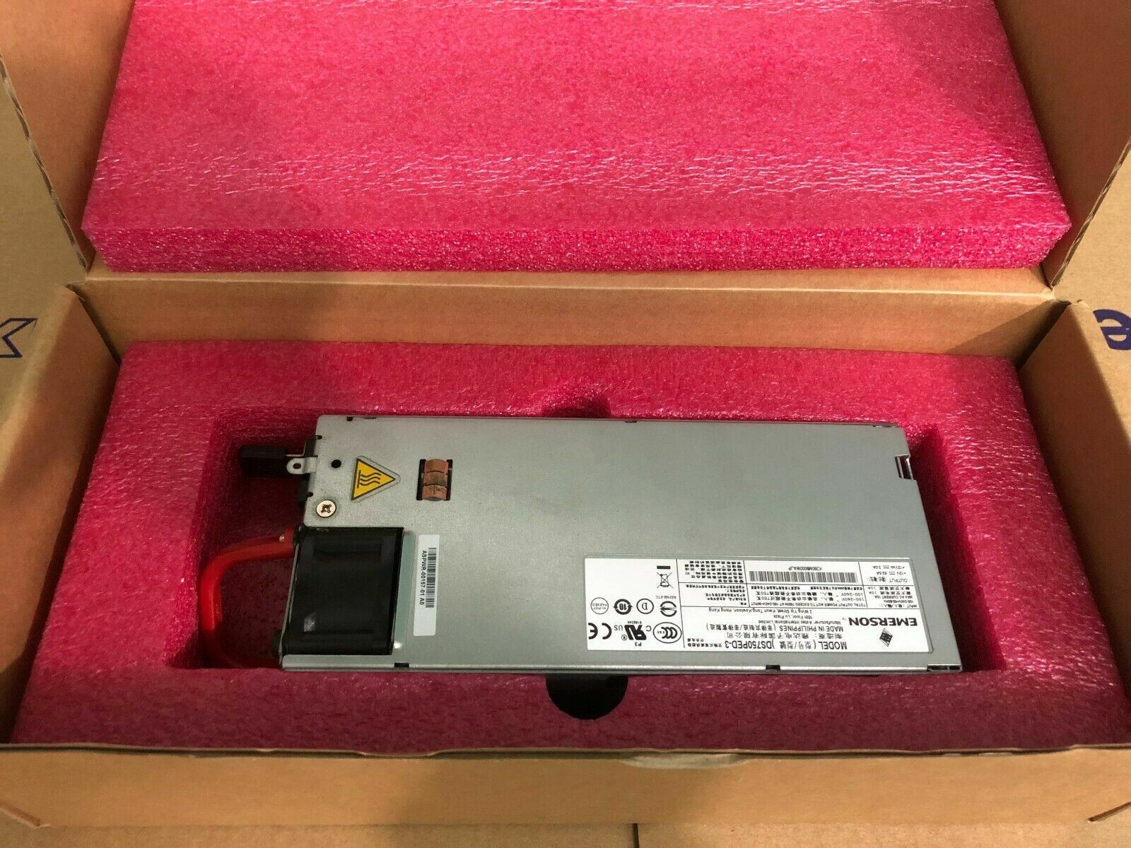 Fuente de alimentación de CA Arista PWR-750AC-F de 750 W para Arista 7050SX-128 72 PWR-00157-01
