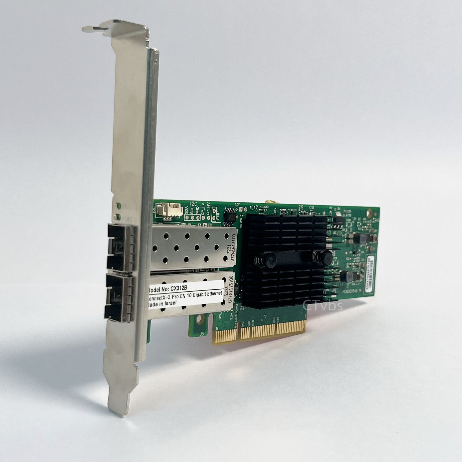 Mellanox MCX312B-XCCT CX312B ConnectX-3 EN Pro 10GbE SFP+ Dual-Port PCIe NIC