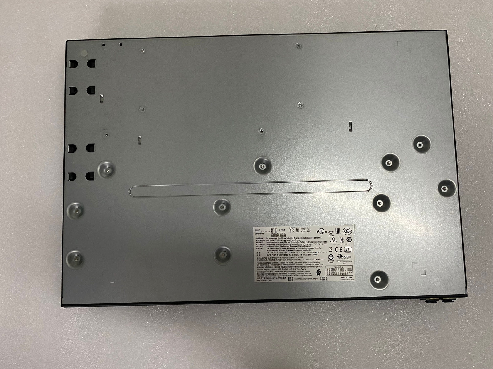 Aruba HP JL261A HPE 2930F 24G PoE+ 4SFP Gigabit Switch Tested
