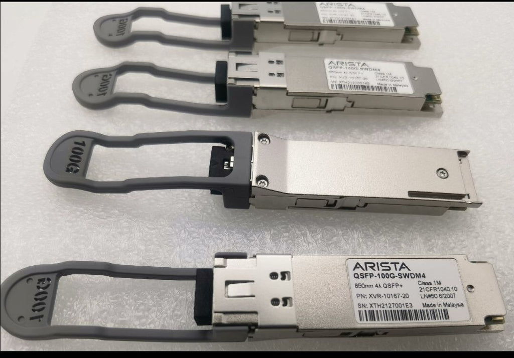 1pc Arista QSFP-100G-SWDM4 XVR-10167-20 QSFP28 SWDM4 100m LC MMF Transceptor