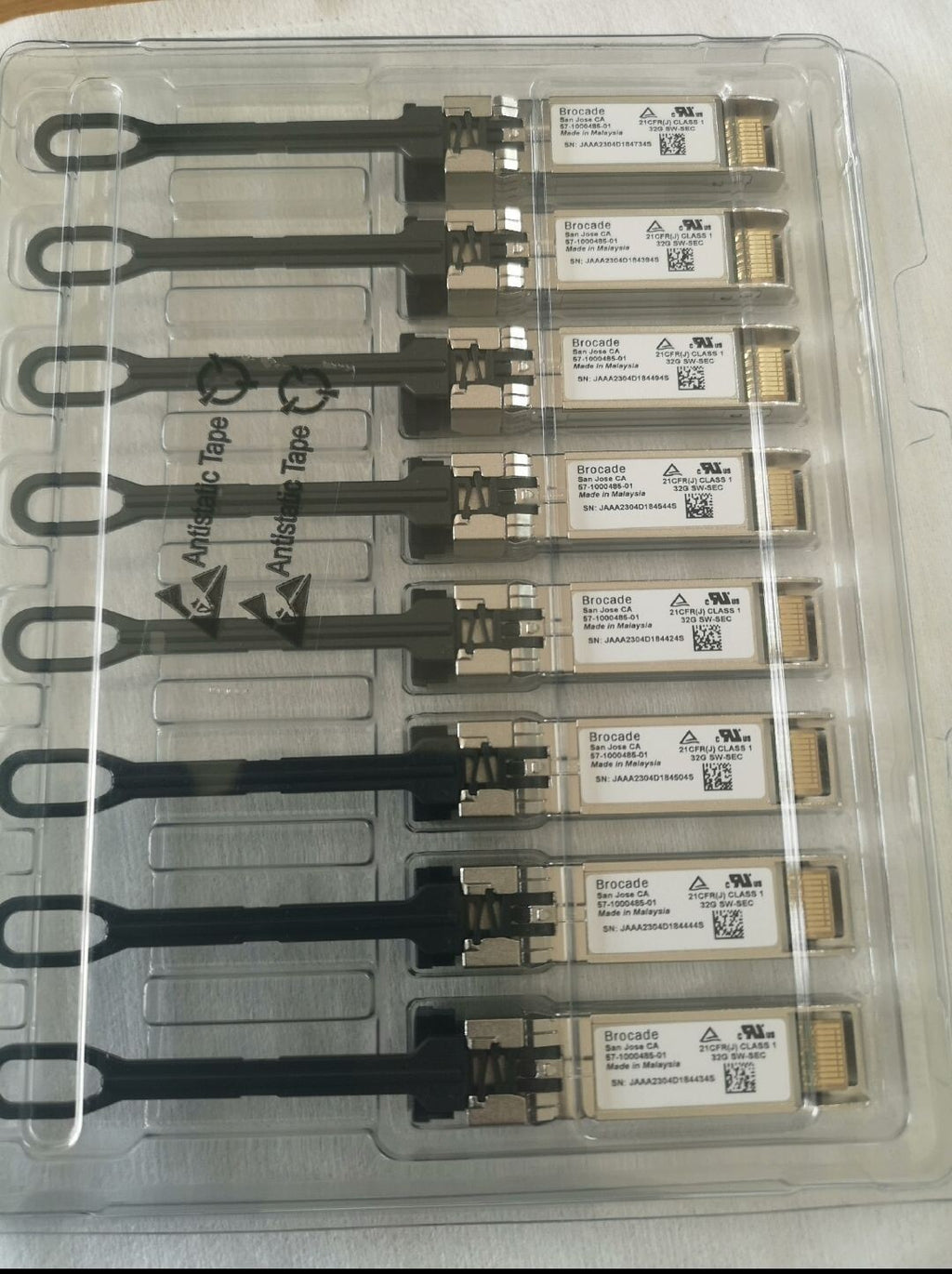Brocade 57-1000485-01 XBR-000412 SFP+ 32G SW-SEC X7 X6 G730 G720 G630 G620 G610