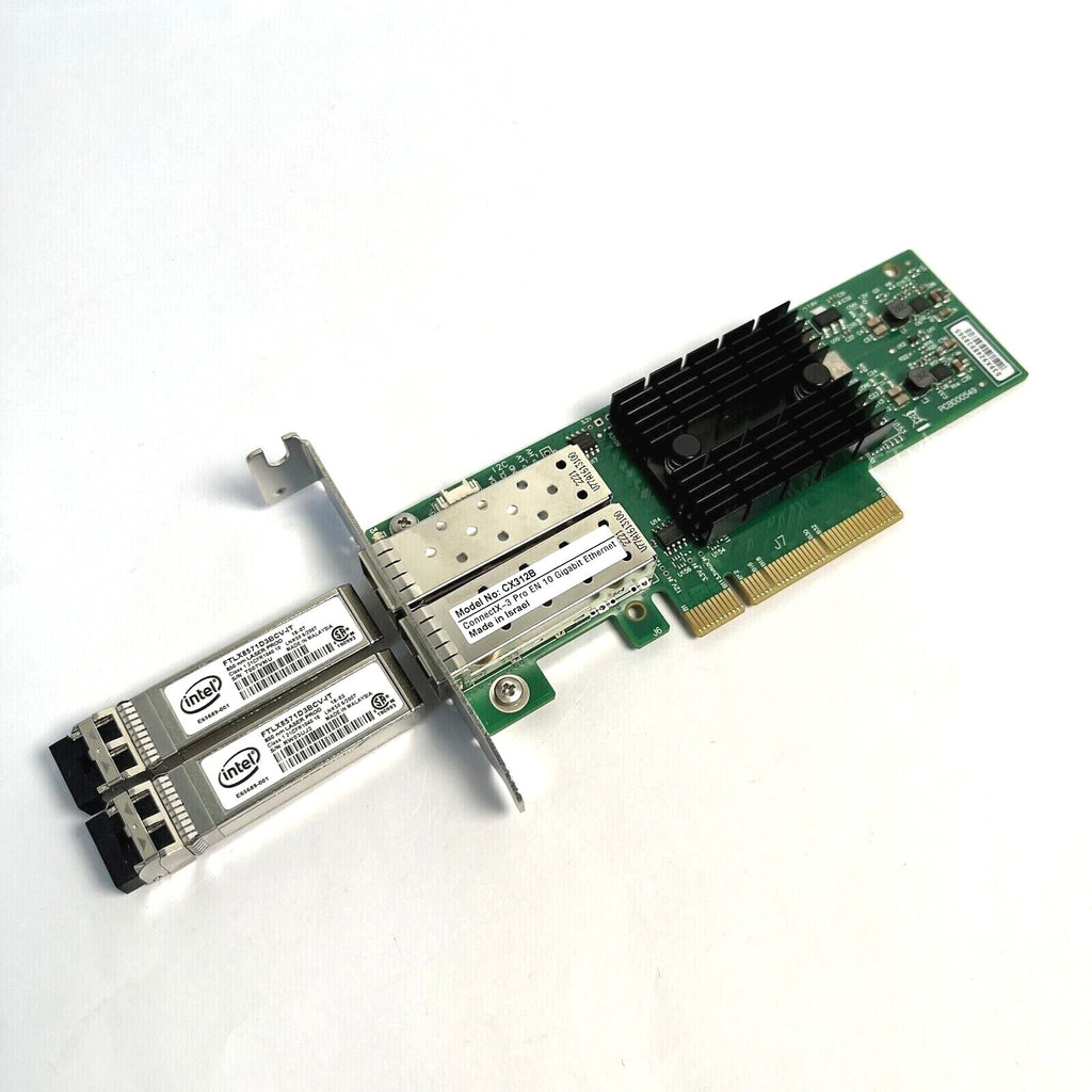 Mellanox MCX312B-XCCT CX312B ConnectX-3 EN Pro 10GbE SFP+ Dual-Port PCIe NIC