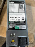 Dell 0XYK93 D2000E-S2 Módulo de fuente de alimentación conmutada Platinum de 2000W probado