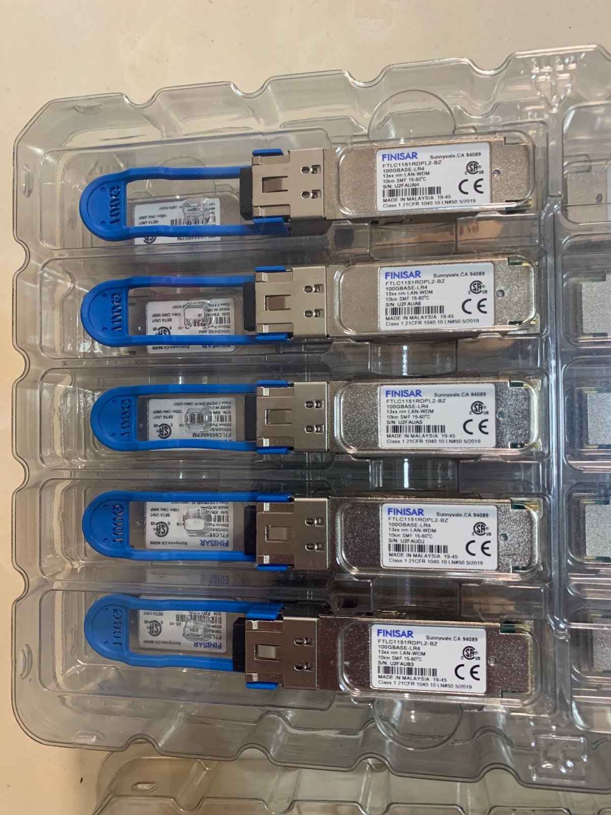 1pcs FINISAR FTLC1151RDPL2-BZ QSFP-100G-LR4 1310nm 10km Transceiver module - Image 4