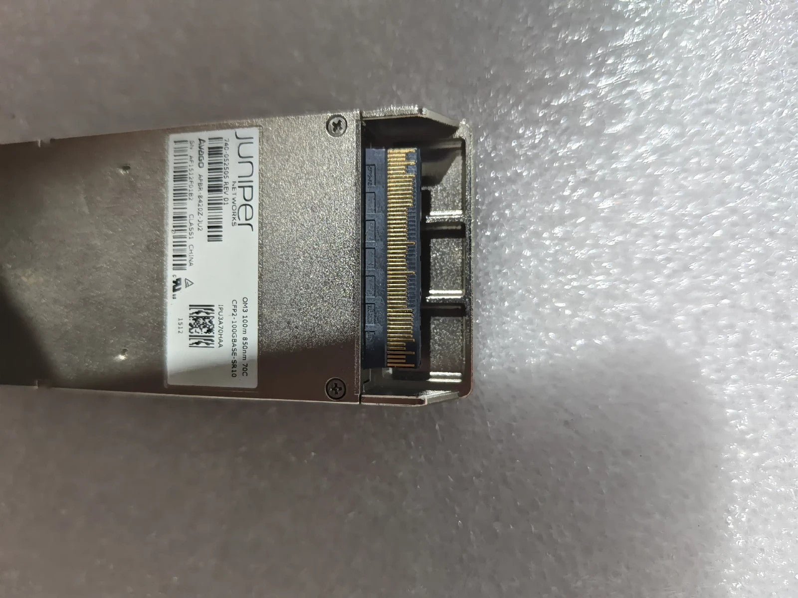 1PC JUNIPER CFP2-100GBASE-SR10 740-052505 840nm 100m OM3 MMF 150m OM4 MMF 70C - Image 3