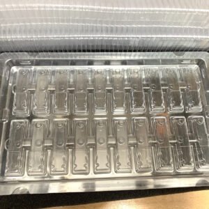 10pcs Clamshell For 20 Slots SFP/SFP+ Transceiver Blister Pack Storage Case