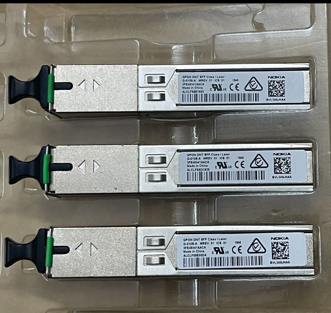 2pcs Nokia G-010S-A 3FE46541AAAA GPON ONT SFP Fiber Module Transceiver - 图片 3