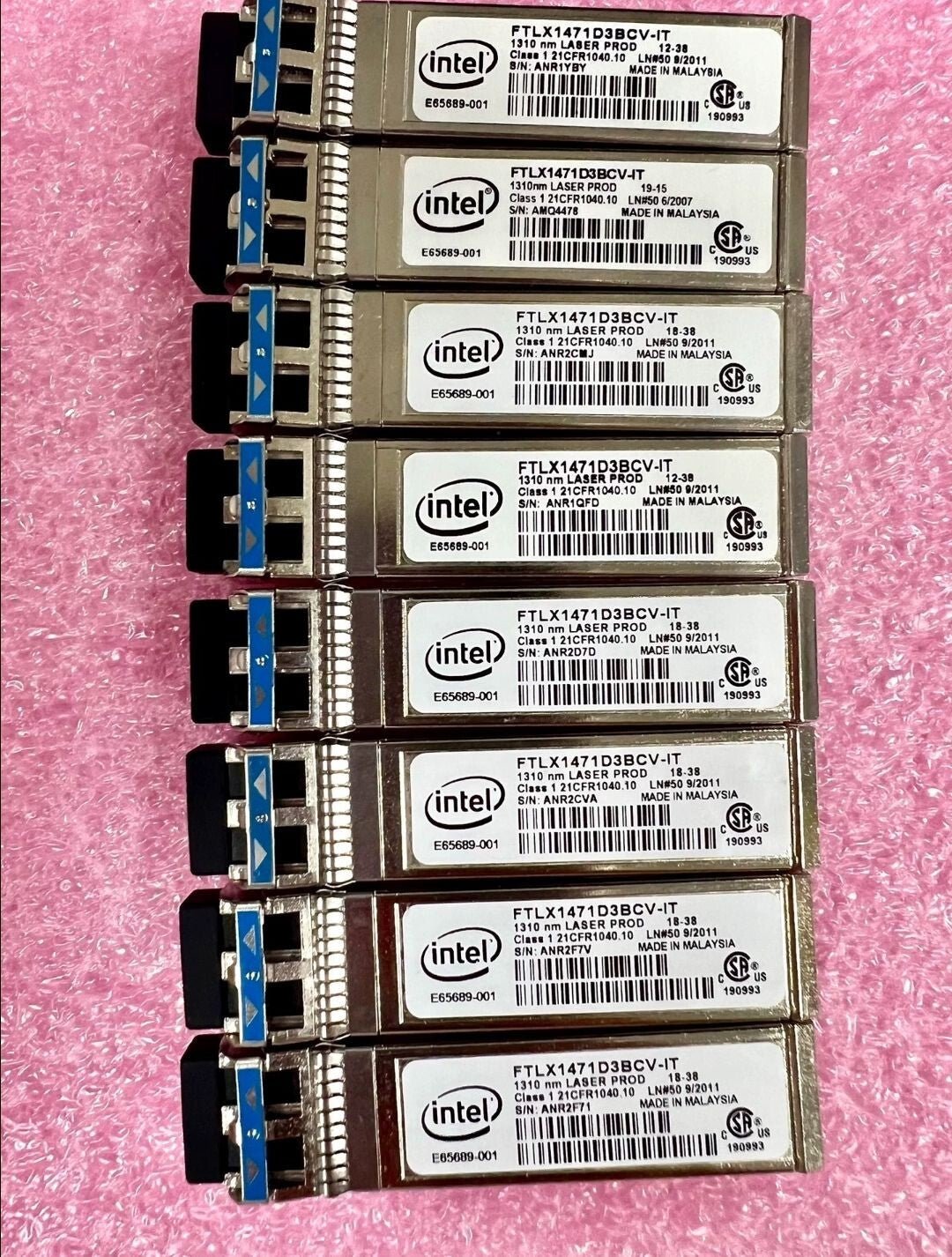 10pcs Intel FTLX1471D3BCV-IT SM Transceiver module X520-DA2 X710-DA4 E10GSFPLR