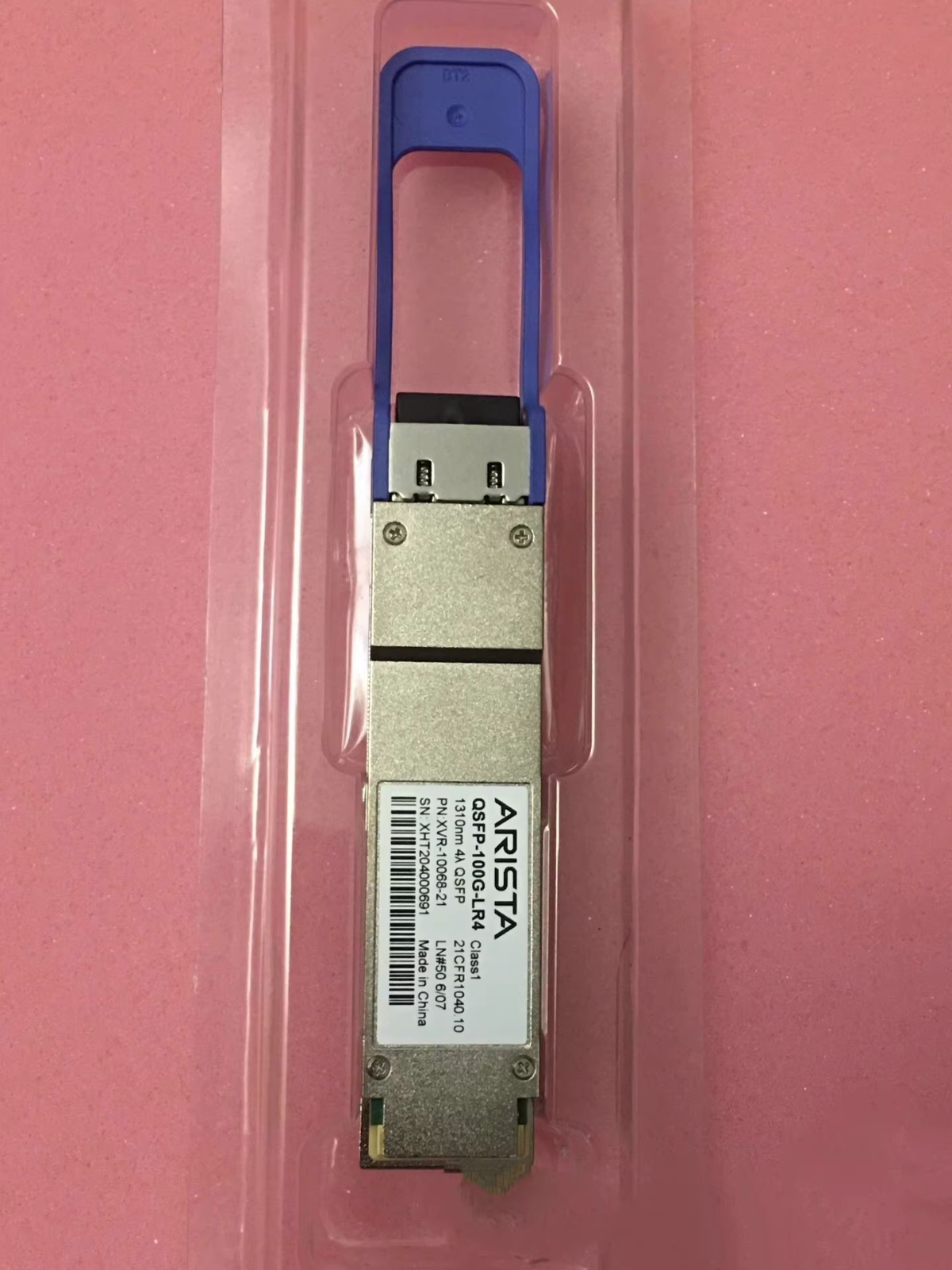 ARISTA QSFP-100G-LR4 XVR-10068-21 100GBASE-LR4 1310nm 10km QSFP28 1PCS - 图片 4