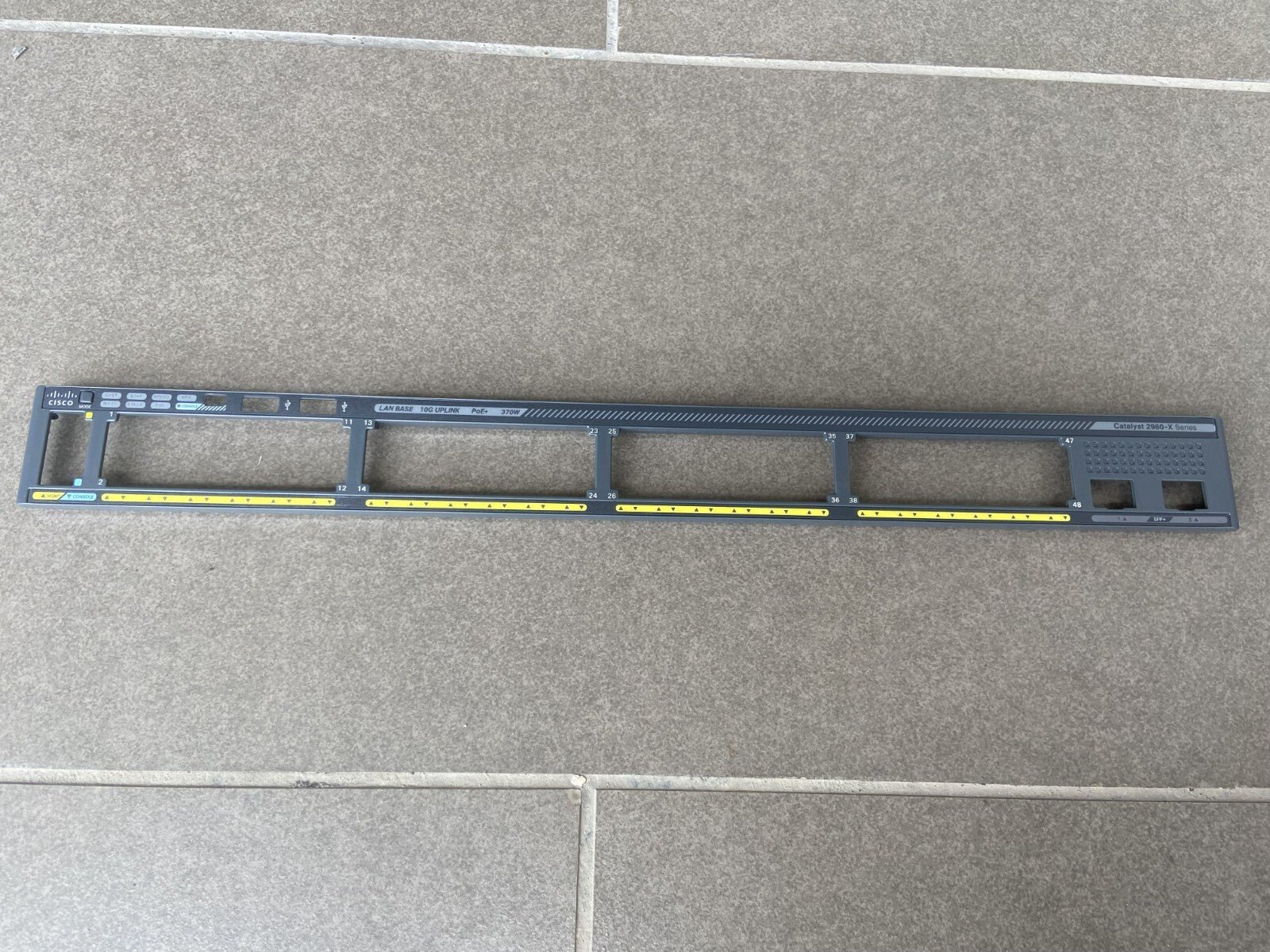 Cisco Catalyst WS-C2960X-48LPD-L 10G 370W Faceplate for Replacement