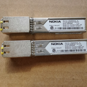 2PC 10/100/1000Base-T 3FE28784AA MREV 01 SFP VAI2AAYDAA Transceiver for SFP/SFP+ and QSFP Network Equipment - Used