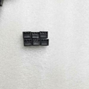 Lot of 6 Power buckle plastic insulation cover handle for power supply - Used