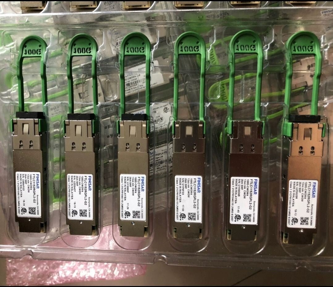 1pcs Finisar FTLC1152RGPL2-G2 QSFP28-100G-CWDM4 13xxnm 2km SMF Transceiver - Image 2
