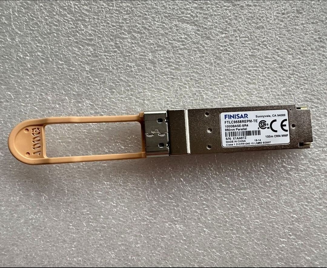 1pcs Finisar FTLC9558REPM-TE 100m Parallel MMF 100G QSFP28 Optical Transceiver - 图片 2
