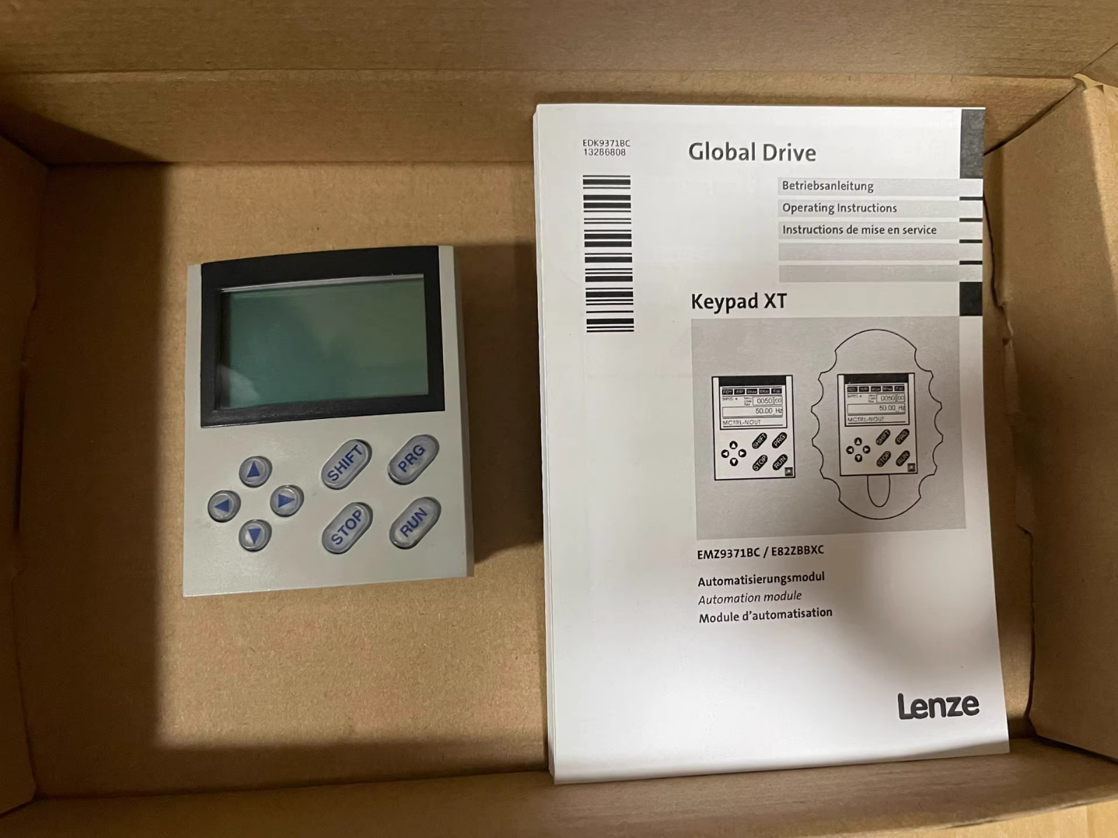 1pc EMZ9371BC New Sealed Lenze KEY PAD OPERATOR PANEL EMZ9371BC PLC Plane - Image 2