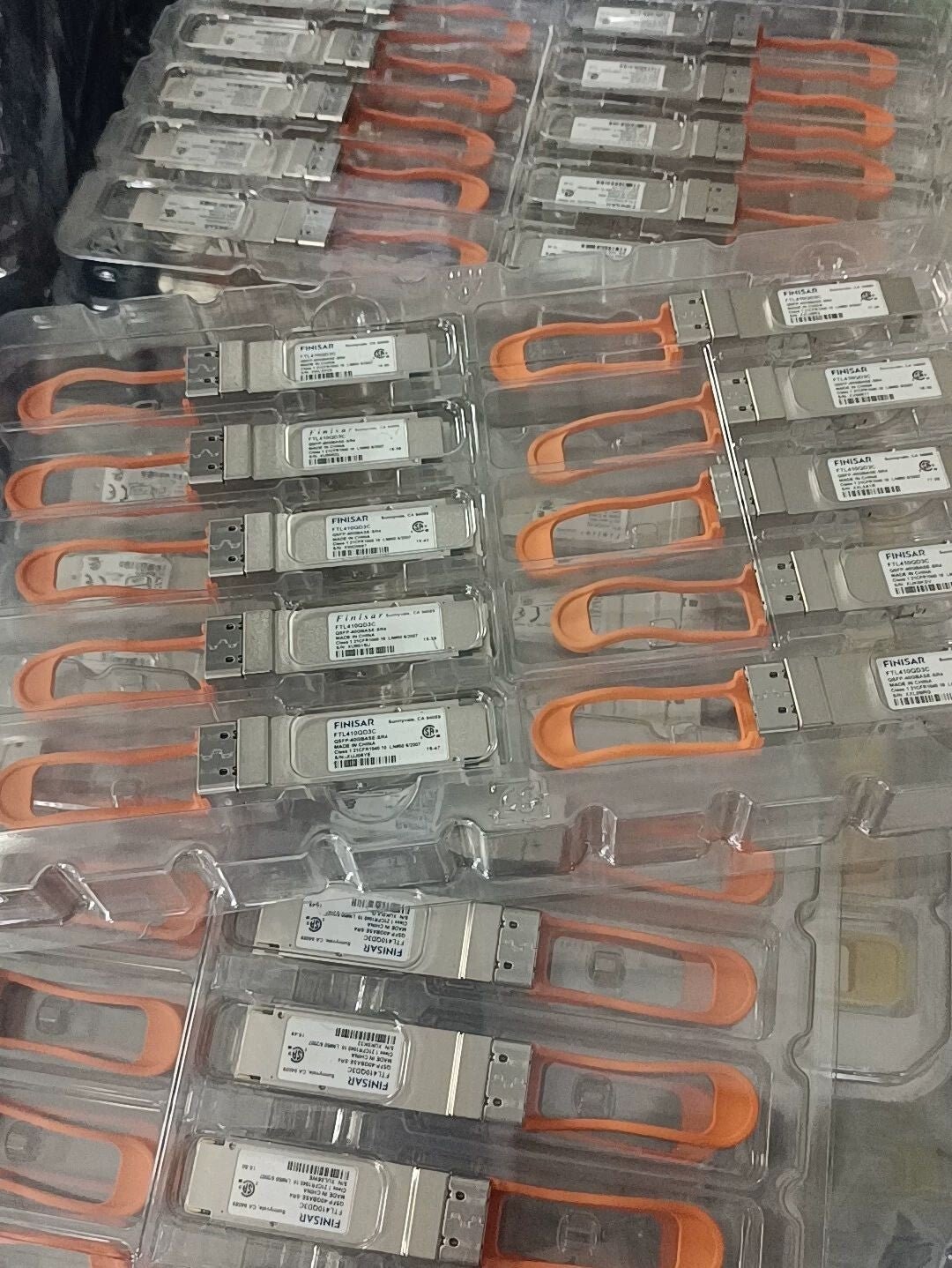 10PC Finisar 40BASE-SR4 MMF 850nm MPO Connector 400m QSFP Transceiver FTL410QD3C - Image 6