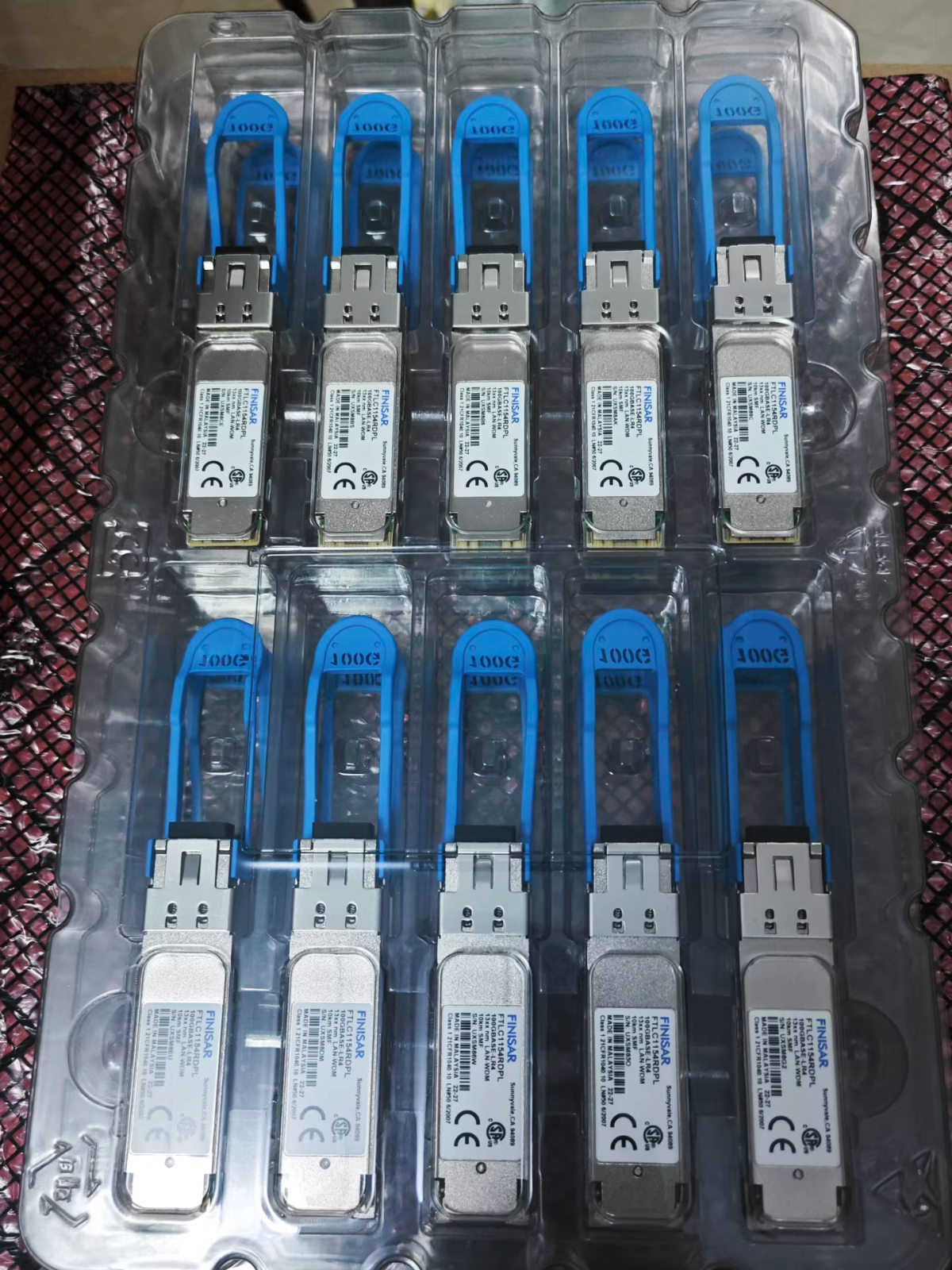 1PCS Finisar 100GBASE-LR4 Gen2 FTLC1154RDPL 10km QSFP28 Optical Transceiver - Image 5