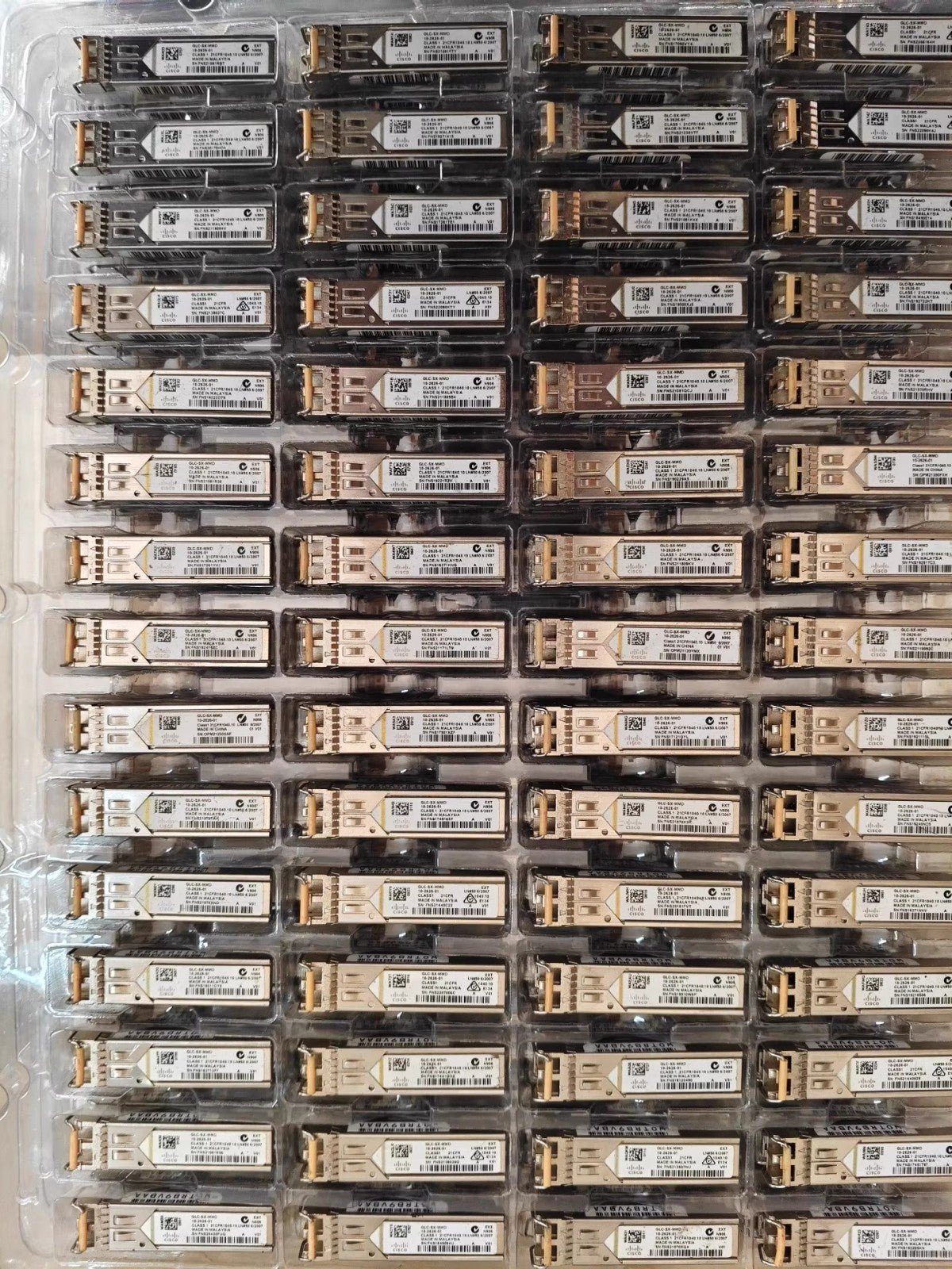 10pcs Genuine Cisco 10-2626-01 GLC-SX-MMD 1000BASE SFP MMF 850nm Transceiver