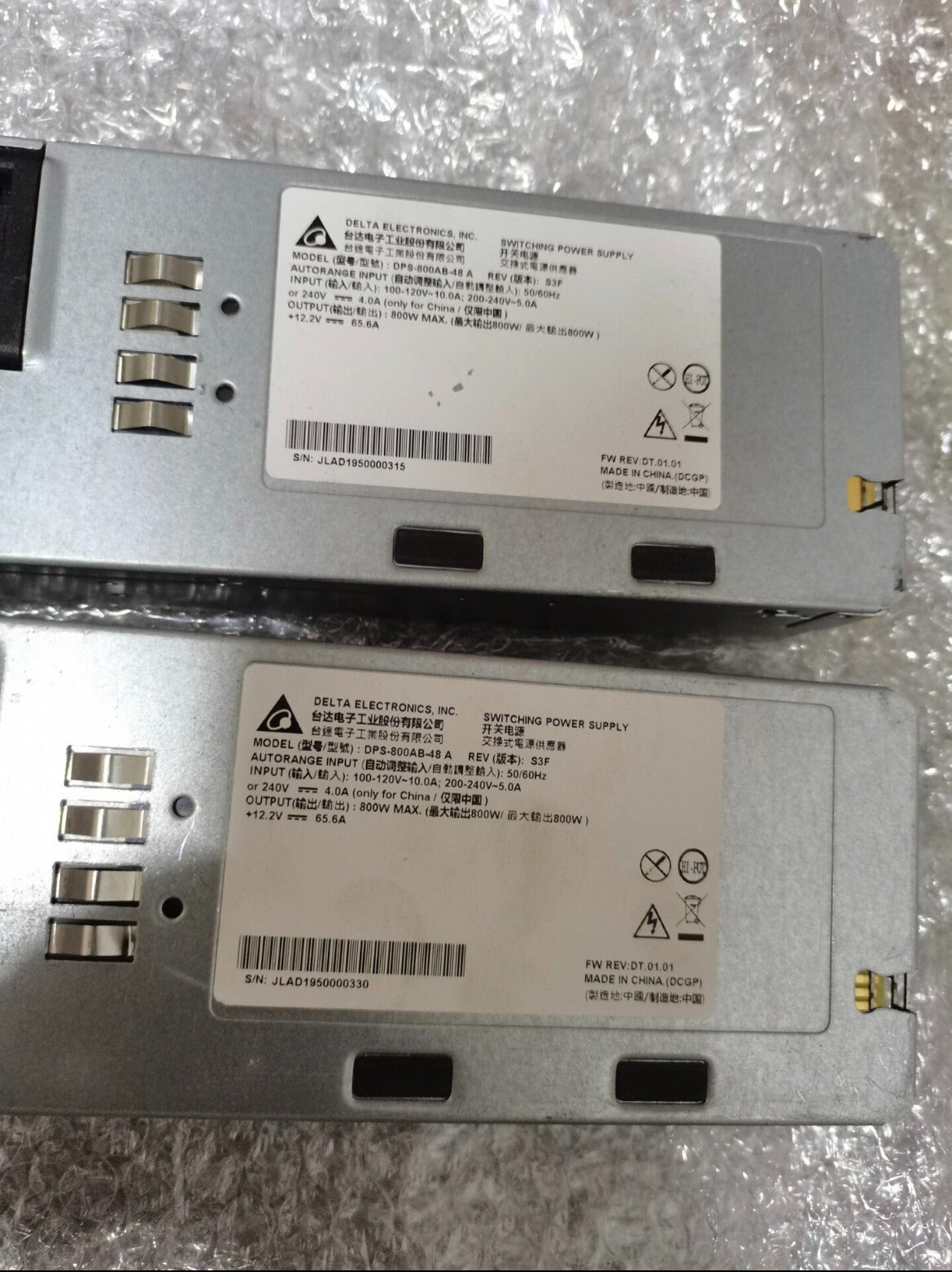 1PC Delta DPS-800AB-48 A 800W power supply VIA Fedex P1 - 图片 3