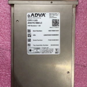 1PC CFP/112G ADVA #DCTC/SM/LC 1061700619-01 Optical Transceiver Module for SFP/SFP+ and QSFP Network Equipment - Used