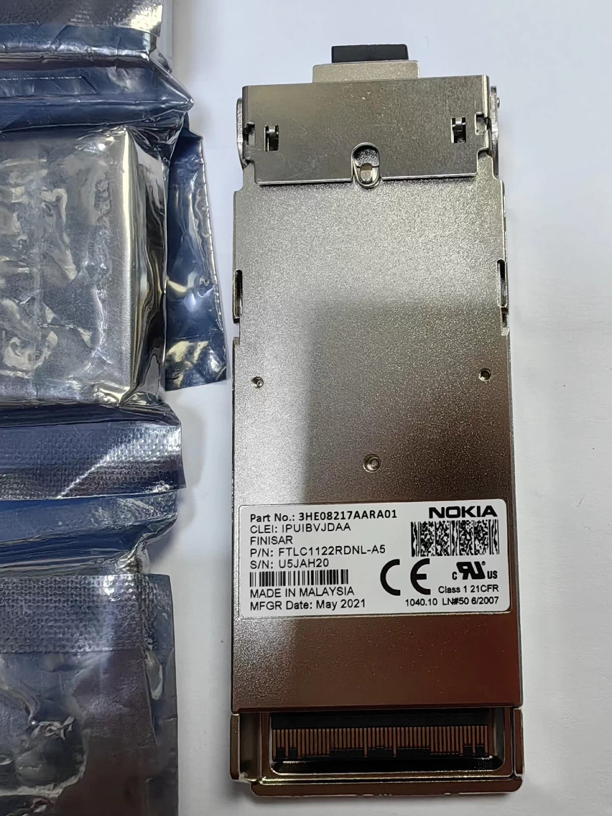 1PC NOKIA 3HE08217AARA01 IPUIBVJDAA CFP2-100G-LR4 10KM 3HE08217AA Module