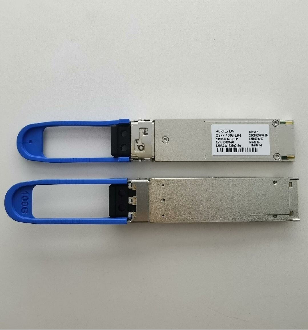 1pcs ARISTA QSFP-100G-LR4 XVR-10068-20 100G 1310nm QSFP28 Transceiver Module - Image 2