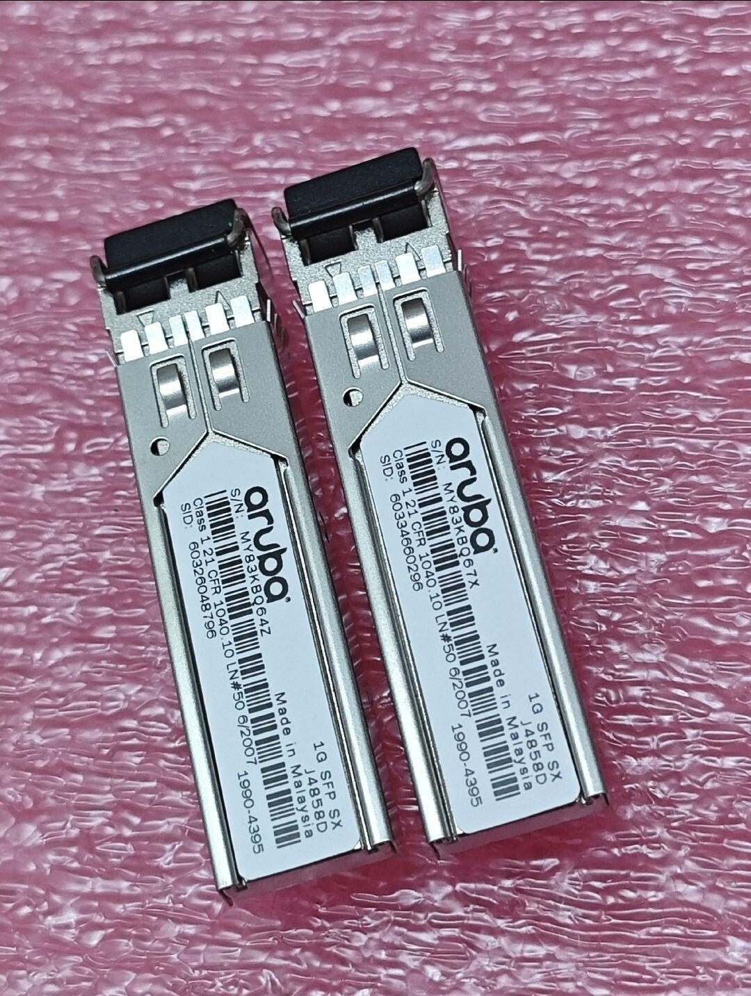 1pcs HP HPE Aruba J4858D 1G SFP LC SX 850nm 500m MMF XCVR Transceiver Module