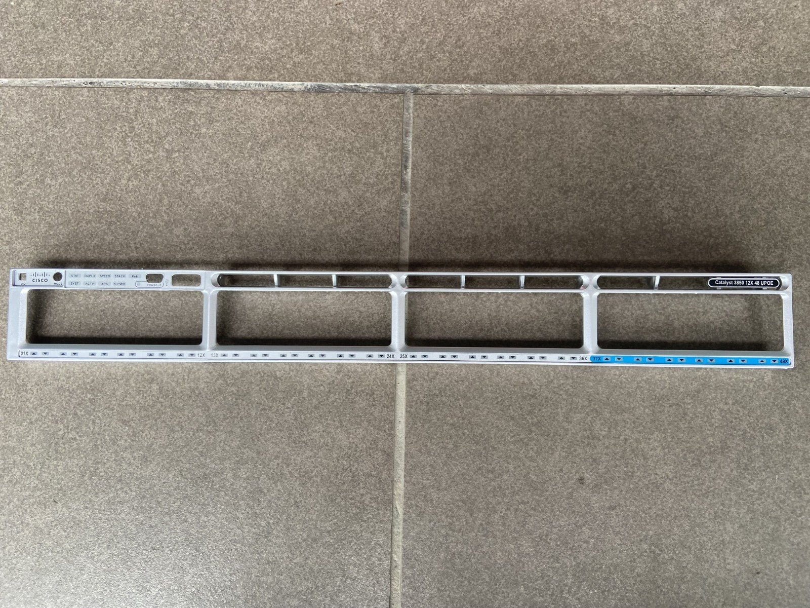 Cisco Catalyst WS-C3850-12X48U-S / L / E Faceplate for Replacement
