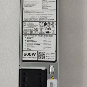 1X D600E-S0/L600E-S1 600W Server Power Supply for R350/450/750 3THTT - Used