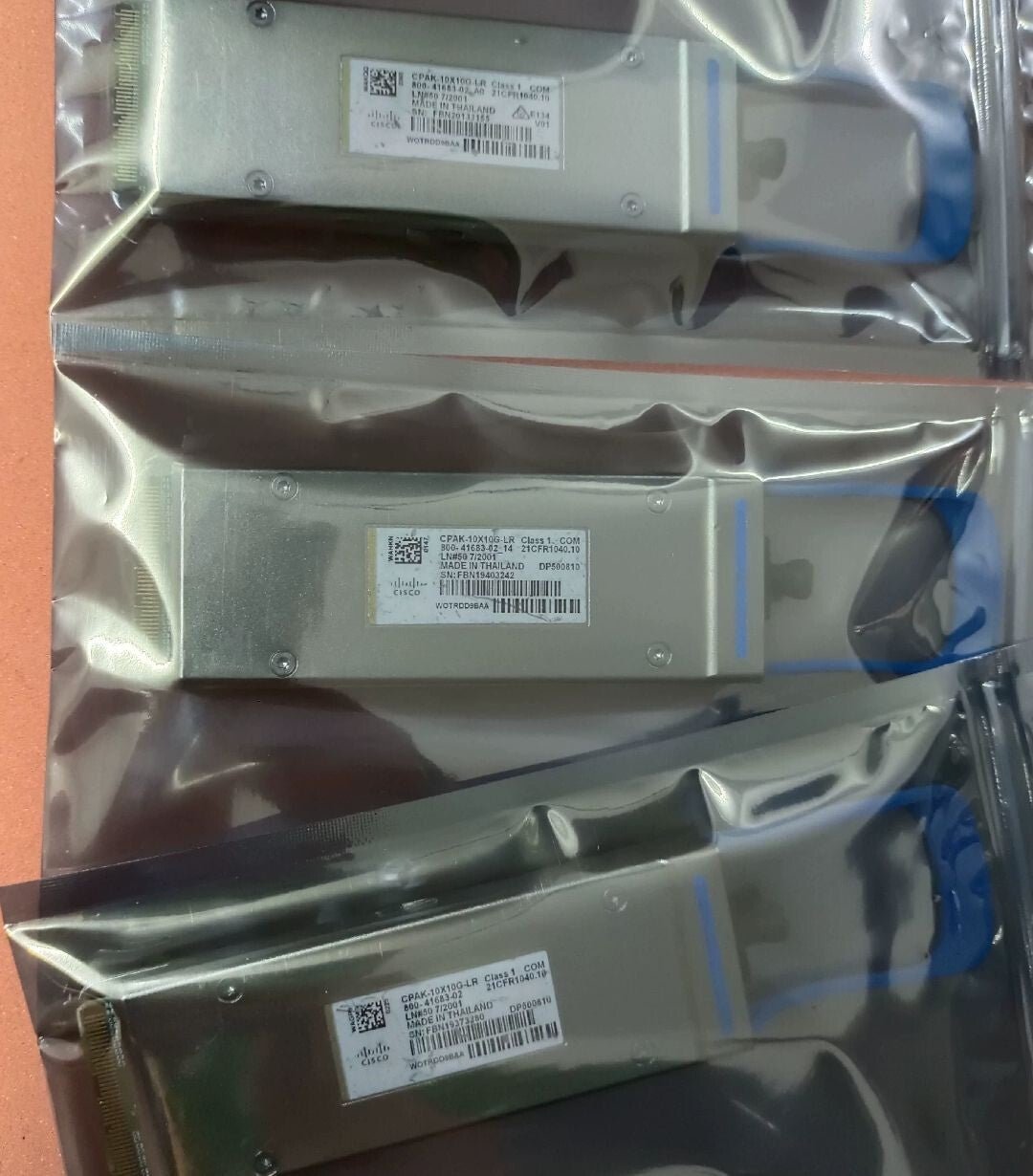1pcs Cisco CPAK-10X10G-LR 800-41683-02 10x10Gb/s SMF SFP Optical Transceiver - Image 3