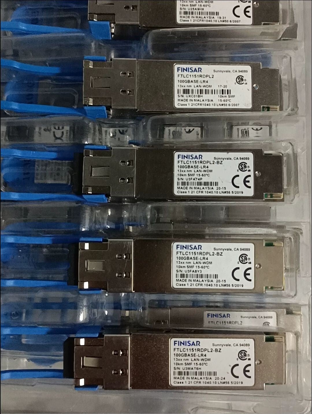1pcs FINISAR FTLC1151RDPL2-BZ QSFP-100G-LR4 1310nm 10km Transceiver module - Image 2
