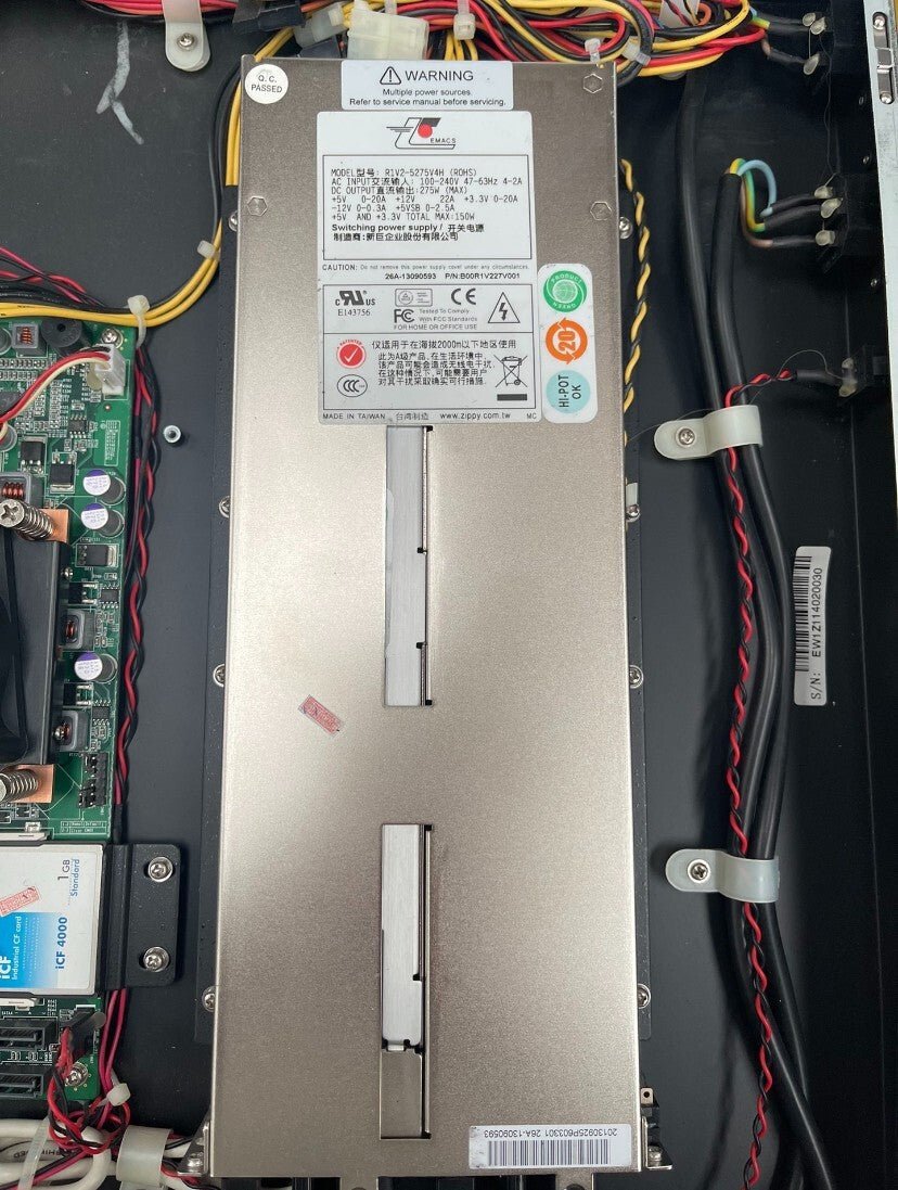 Zippy EMACS R1V2-5275V4H Power Supply Cage W/ 2x R1V-2275V PSU Tested - 图片 2