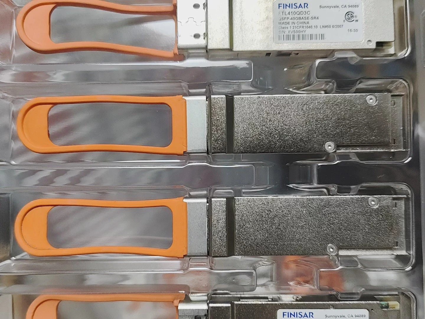 10PC Finisar 40BASE-SR4 MMF 850nm MPO Connector 400m QSFP Transceiver FTL410QD3C - Image 3