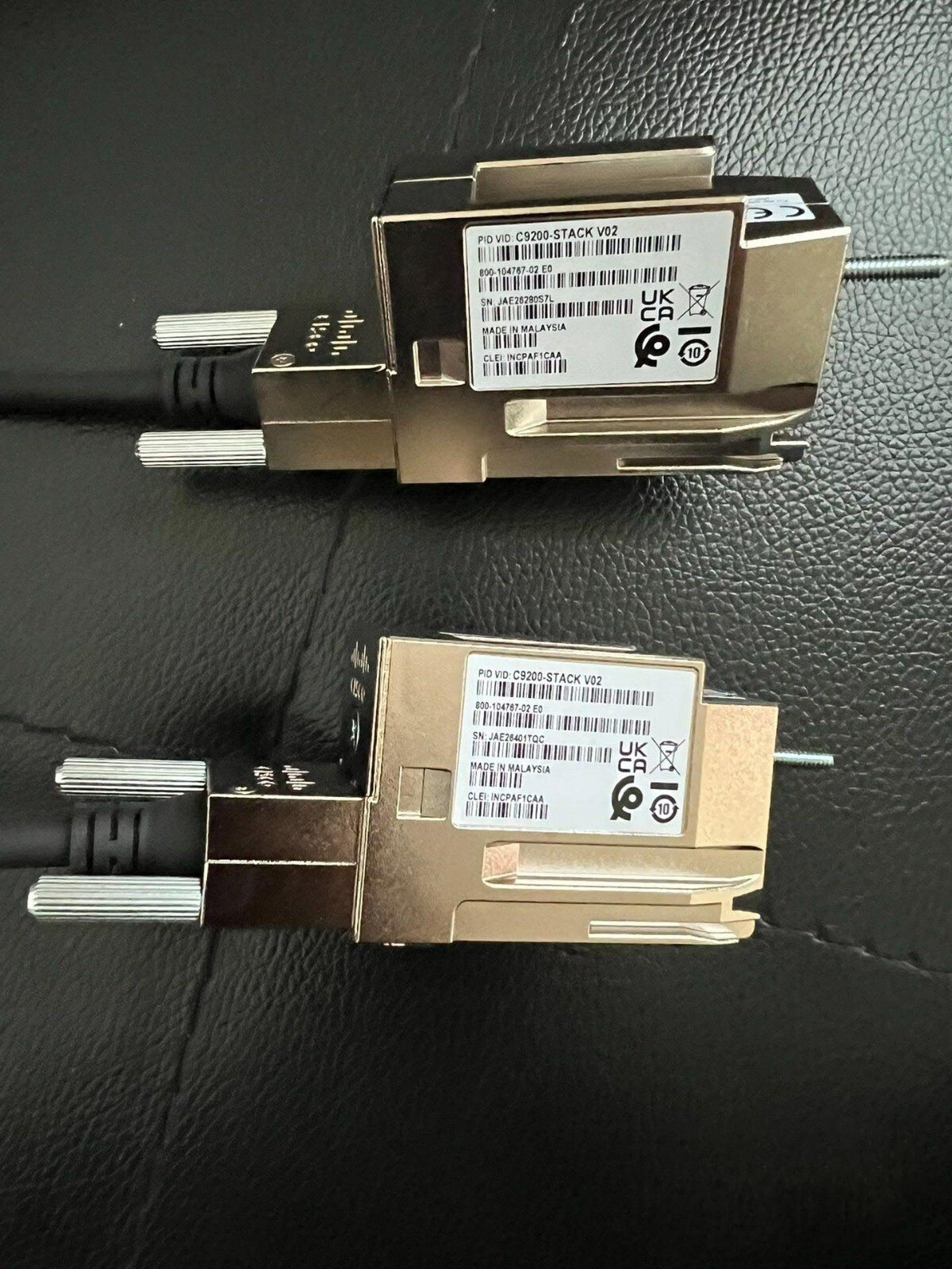 Cisco C9200L-STACK-KIT C9200-STACK x2 & STACK-T4-50CM for Cisco 9200 Series - Image 2