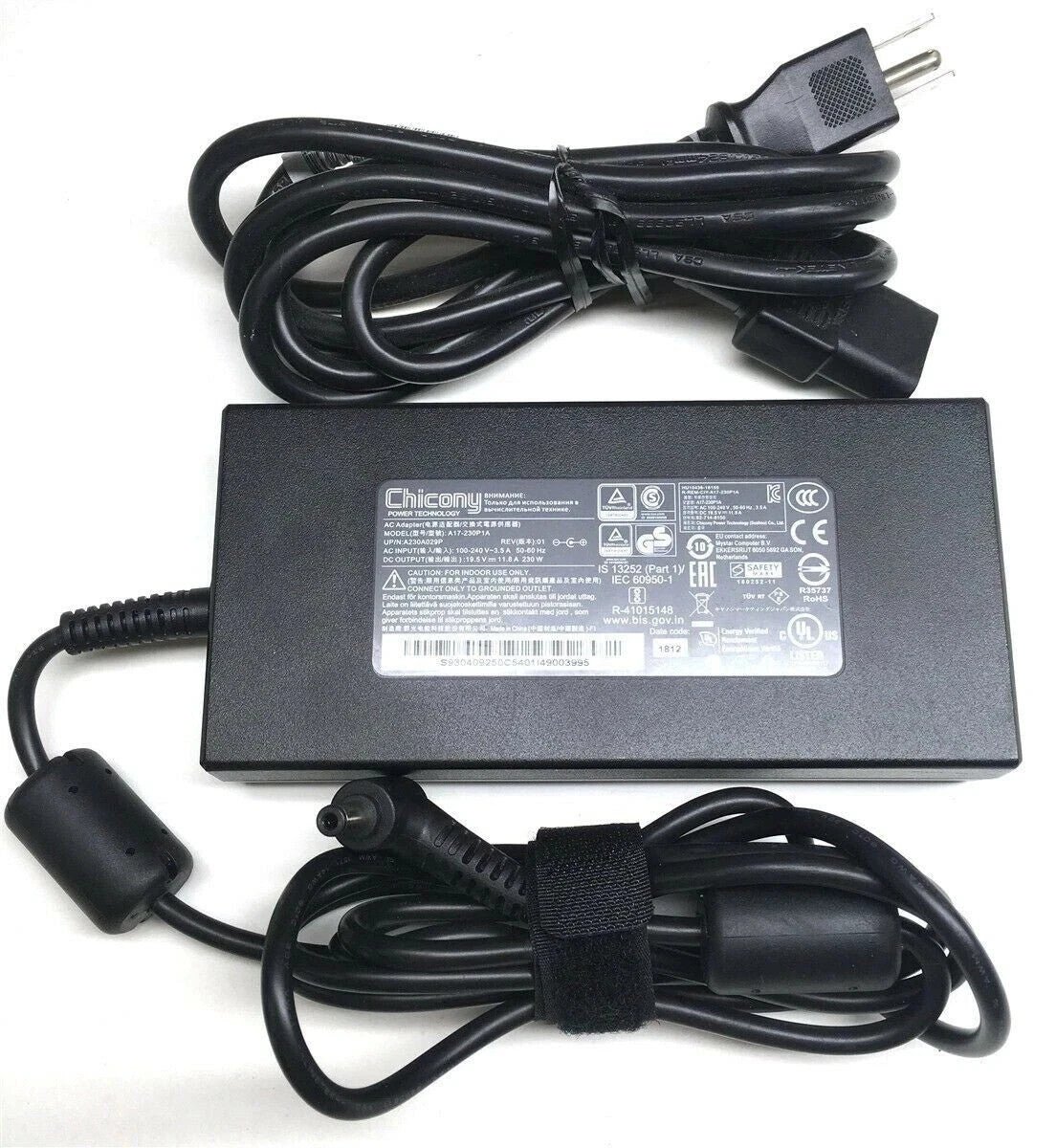 MSI Chicony Laptop Charger AC Adapter Power A17-230P1A 19.5V 230W 5.5 x 2mm - Image 4