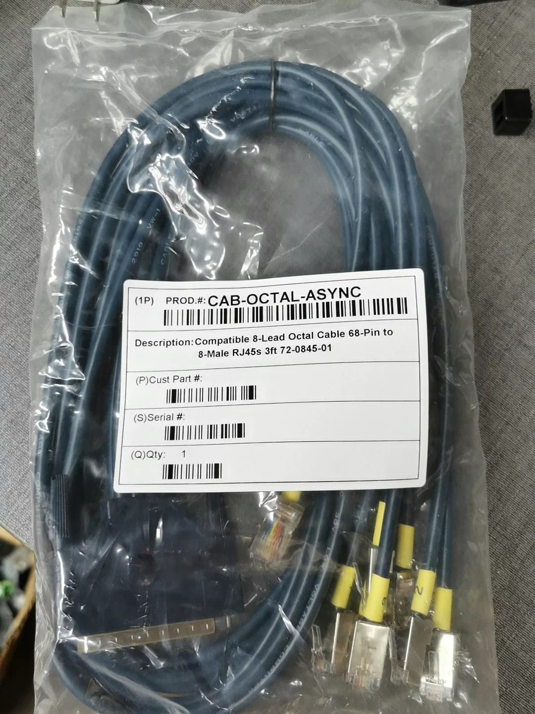 1pc CAB-OCTAL-ASYNC 1m for cisco 8-Lead