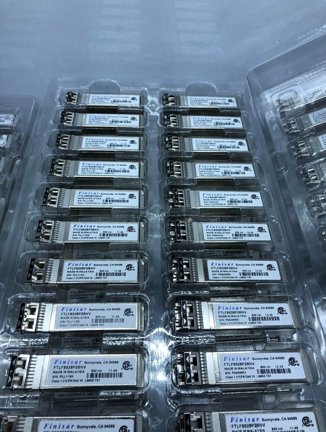 10pcs FINISAR FTLF8528P2BNV 8Gb Fibre Channel Transceiver - Image 2