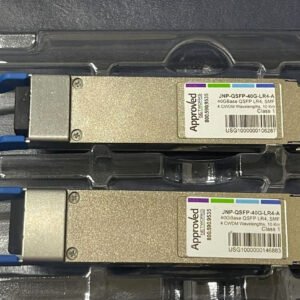 1PC JNP-QSFP-40G-LR4-A Approved 40GBase-LR4 QSFP28 SMF 10Km Transceiver for SFP/SFP+ and QSFP Network Equipment - Used