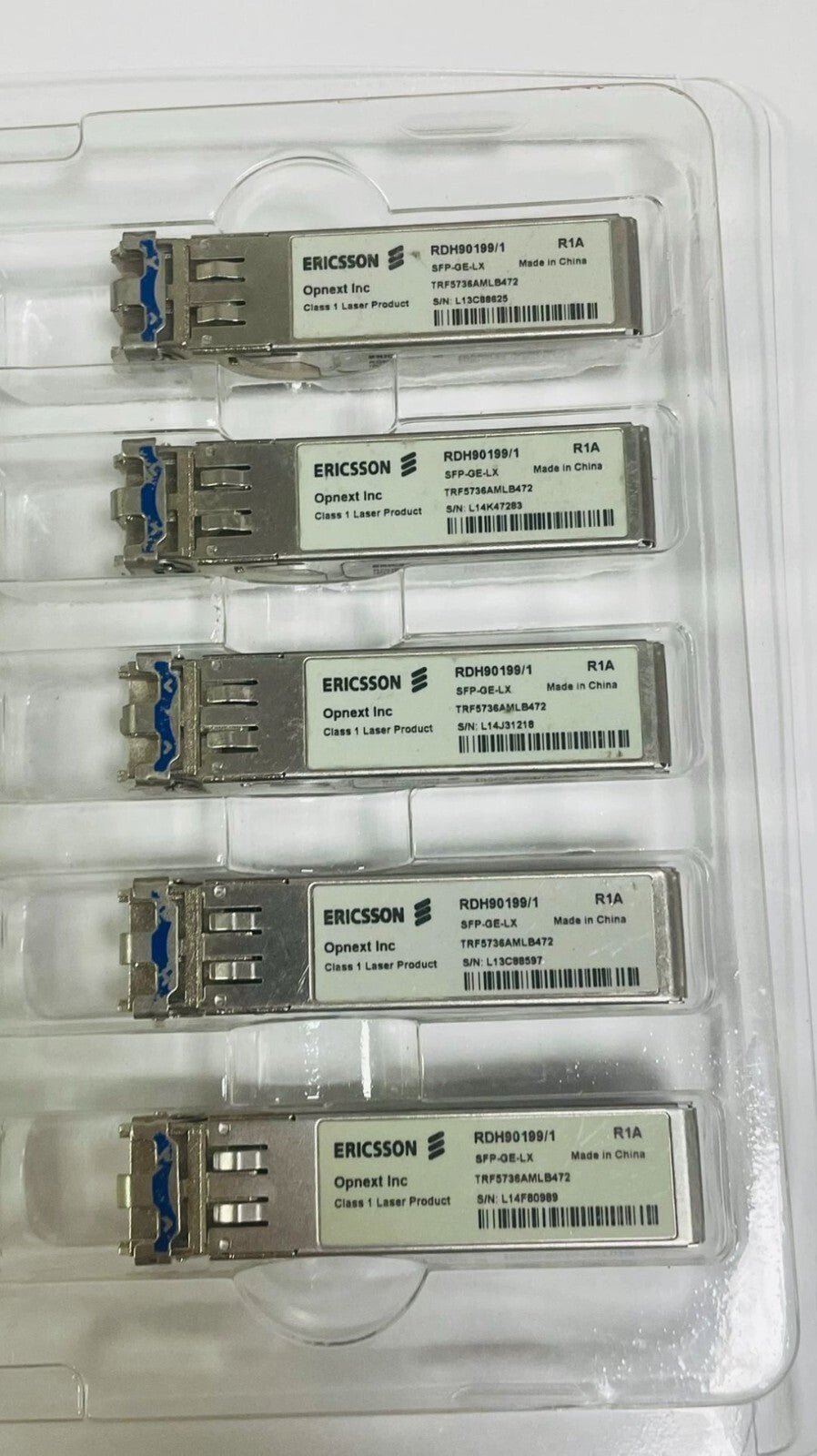 10pcs Ericsson RDH90199/1 1Gbps 1000GBase-LX SFP-GE-LX LC-SFP Fiber Module - Image 2
